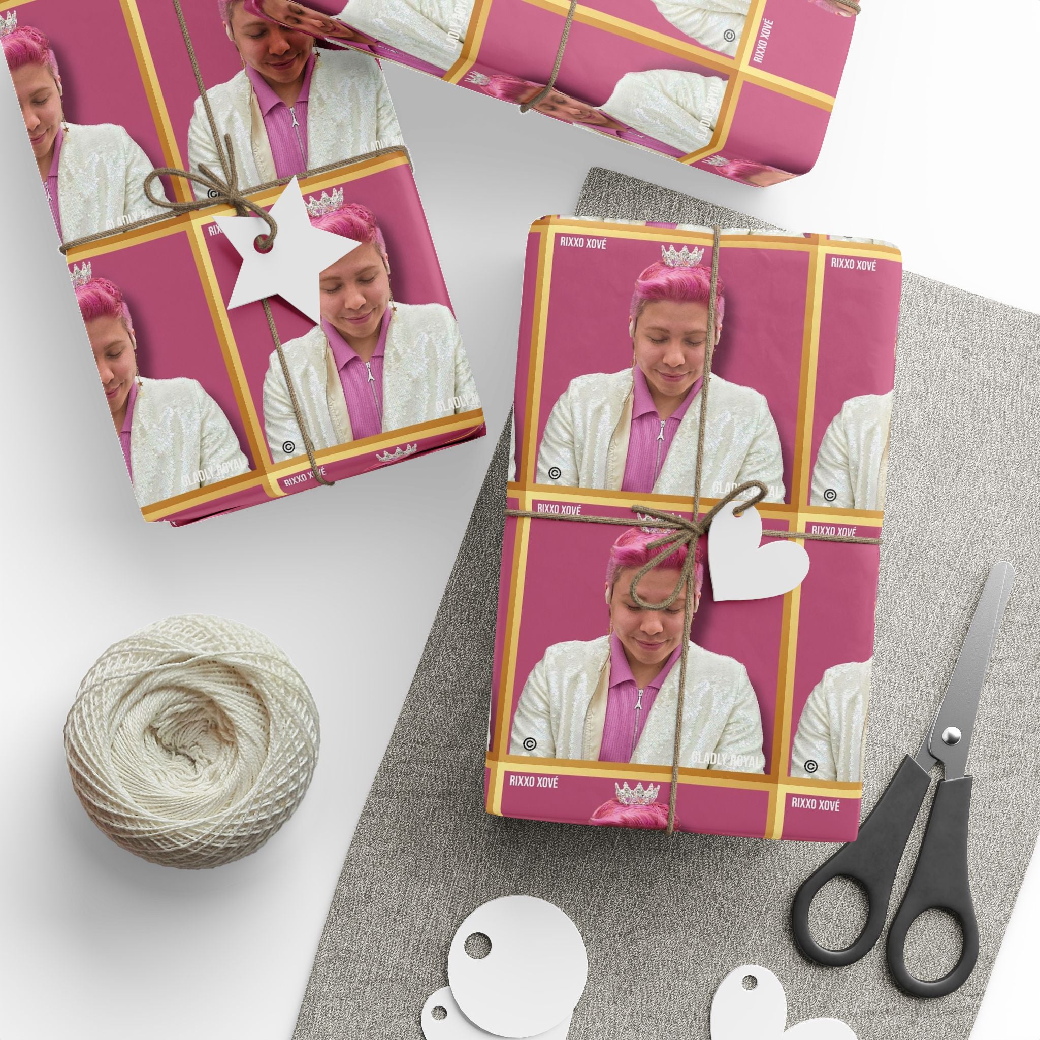 Photo Wrapping Paper — rixxoxove limited edition Pattern Gift Wrap