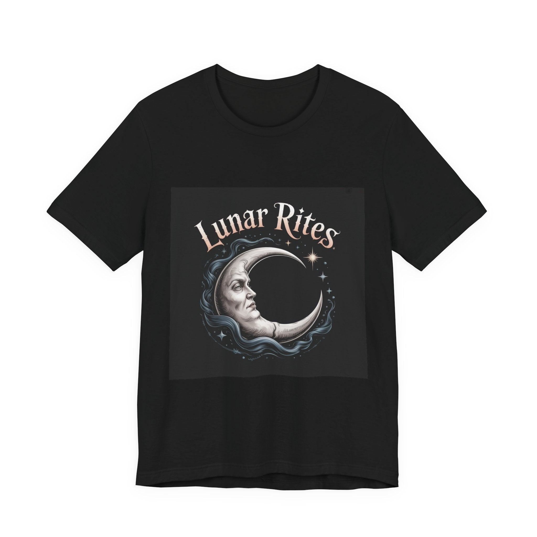 Lunar Rites Tee | witchy Christmas, winter solstice art