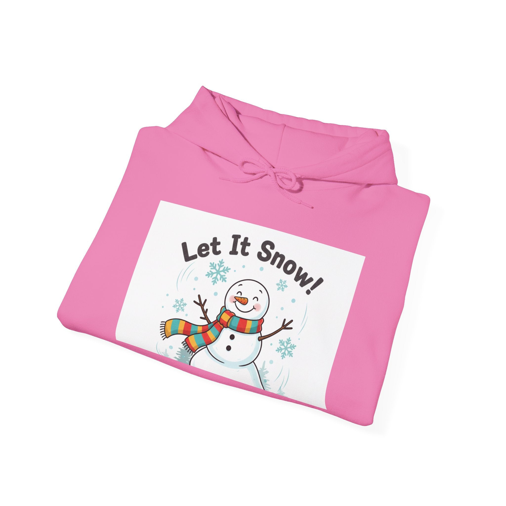 Let It Snow Snowman Hoodie | snow day, cozy winter shirt