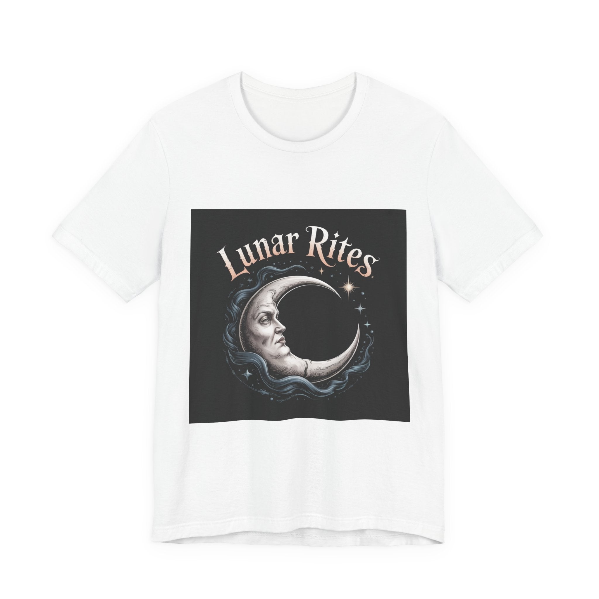 Lunar Rites Tee | witchy Christmas, winter solstice art