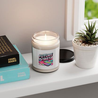 Future Vibes Candle | Y2K Cyber Holo Soy Candle, 9oz