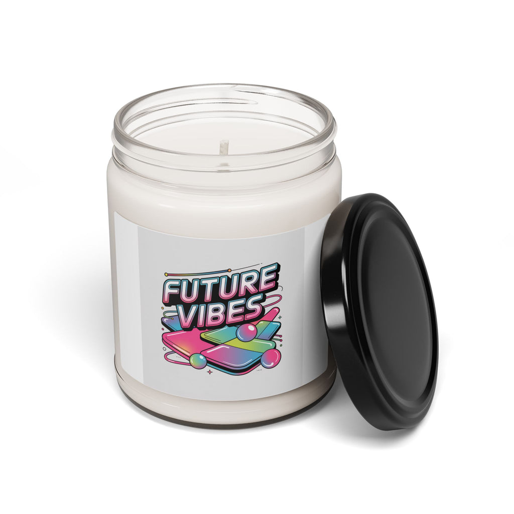 Future Vibes Candle | Y2K Cyber Holo Soy Candle, 9oz
