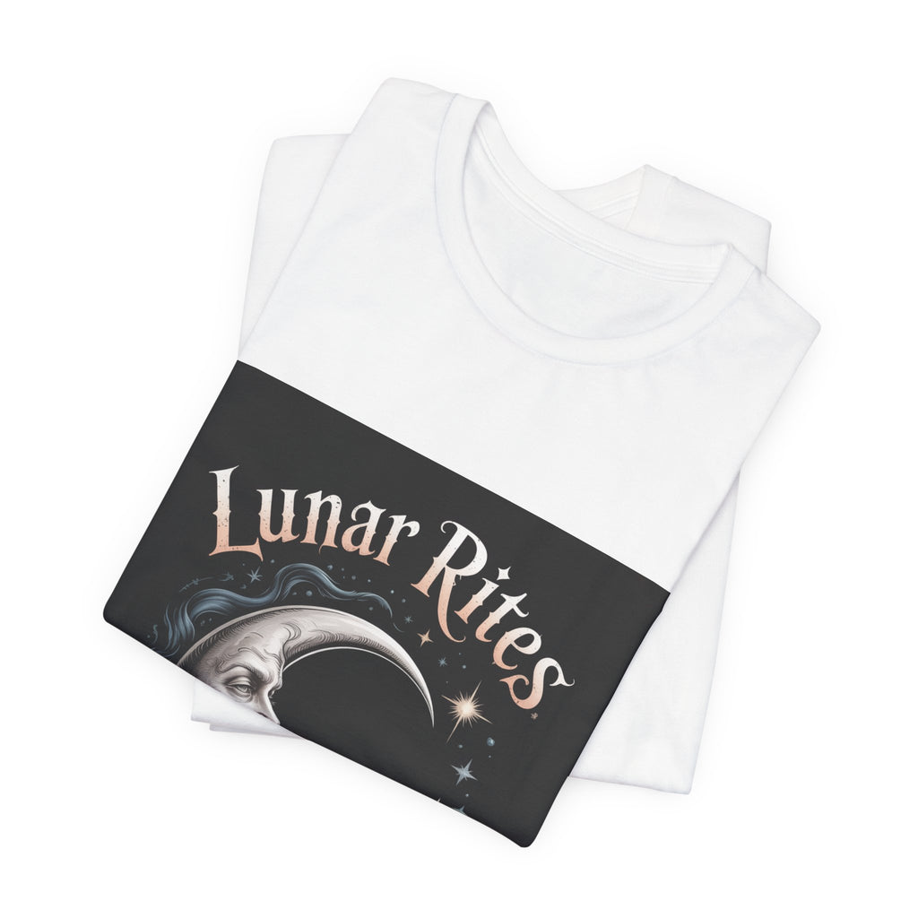 Lunar Rites Tee | witchy Christmas, winter solstice art