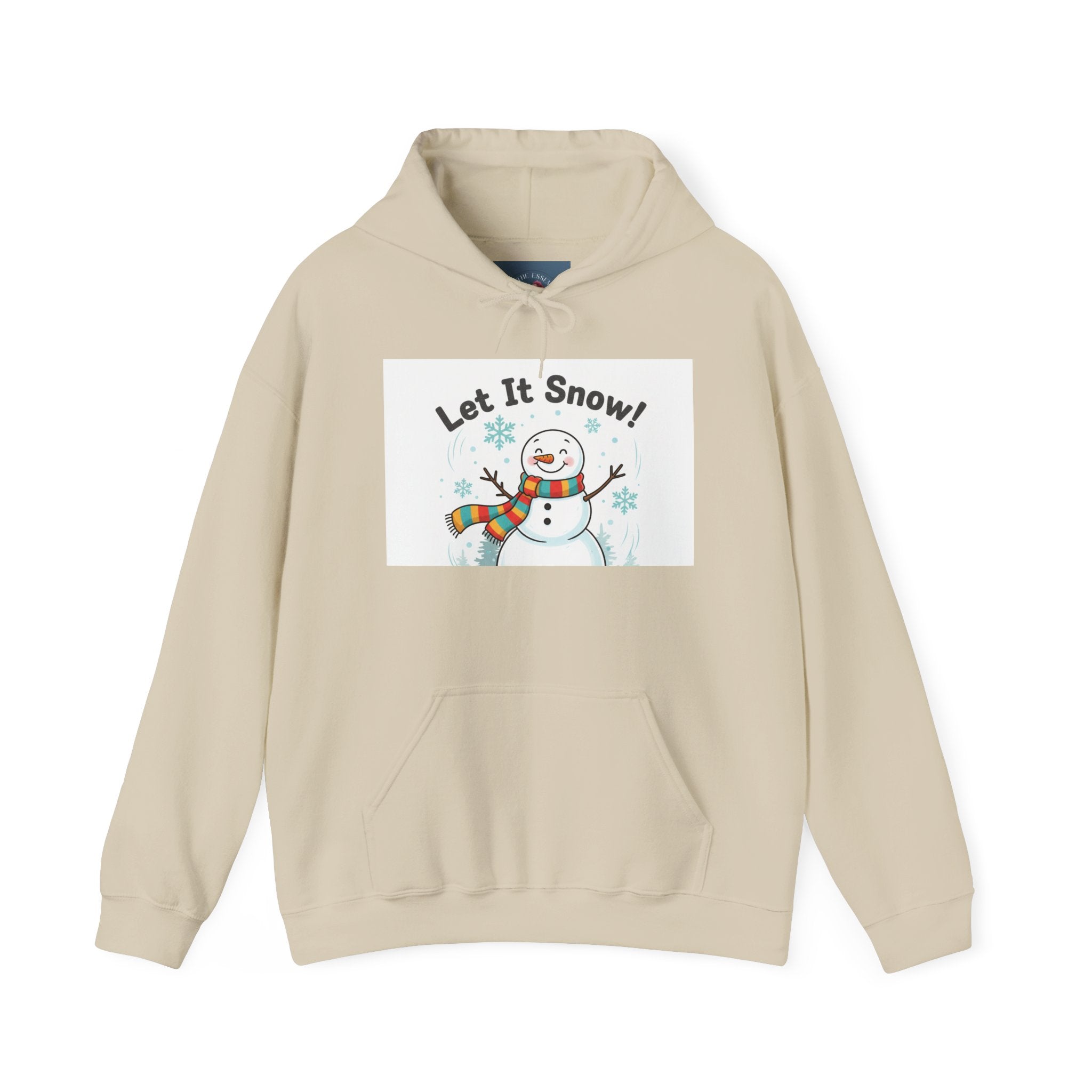 Let It Snow Snowman Hoodie | snow day, cozy winter shirt