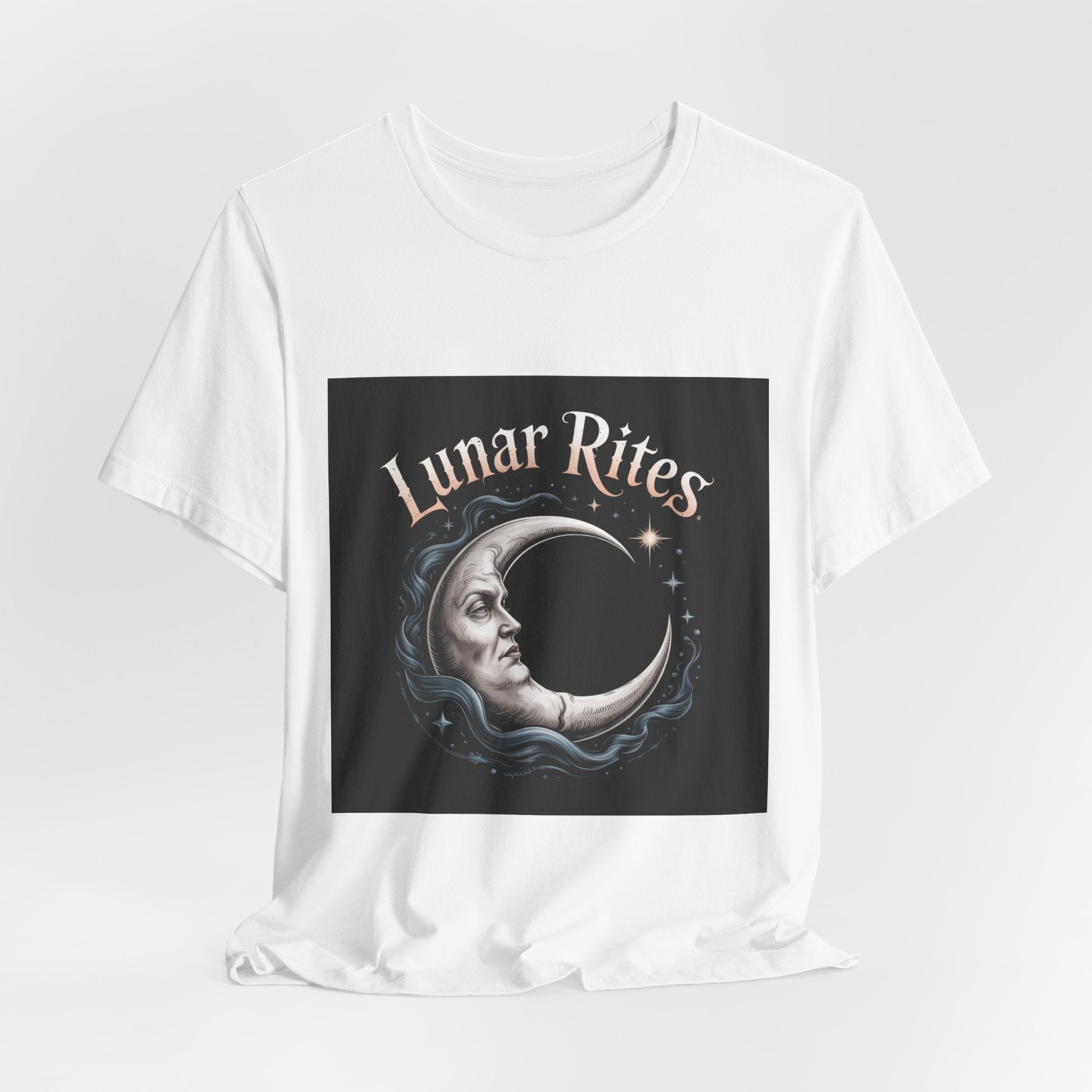 Lunar Rites Tee | witchy Christmas, winter solstice art