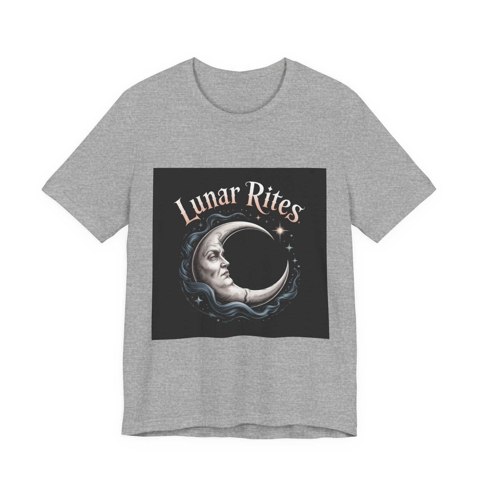 Lunar Rites Tee | witchy Christmas, winter solstice art