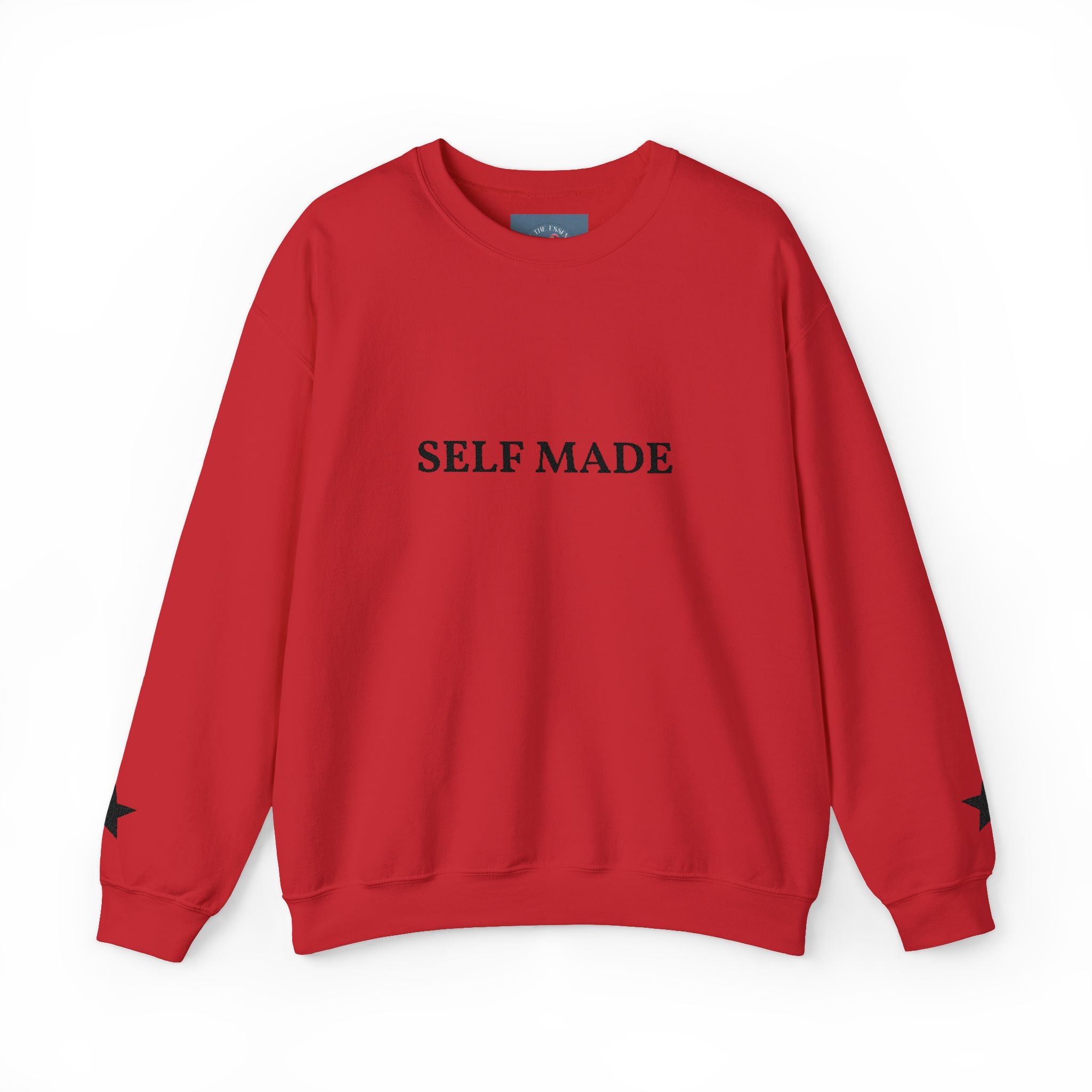 Self Made Crewneck Sweatshirt — Minimal Motivational Pullover