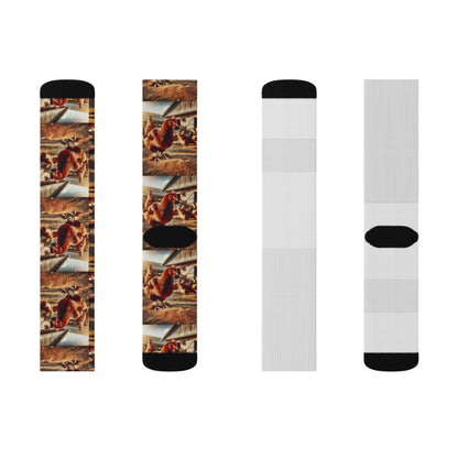 Chicken Socks - Fun Gift for All Occasions, Creative Accessories, Unique Socks, Personalized Footwear, Stylish Daily Wear