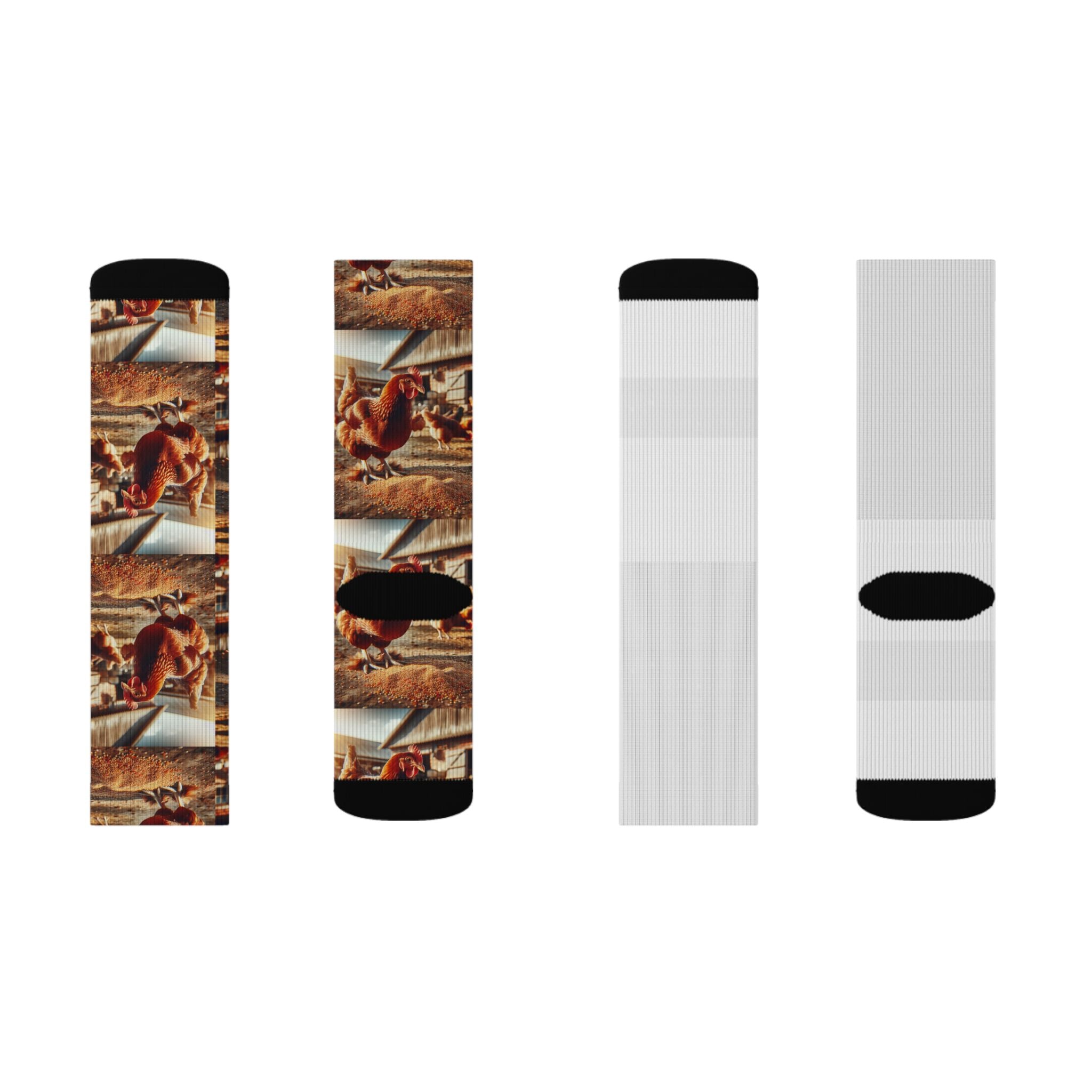 Chicken Socks - Fun Gift for All Occasions, Creative Accessories, Unique Socks, Personalized Footwear, Stylish Daily Wear