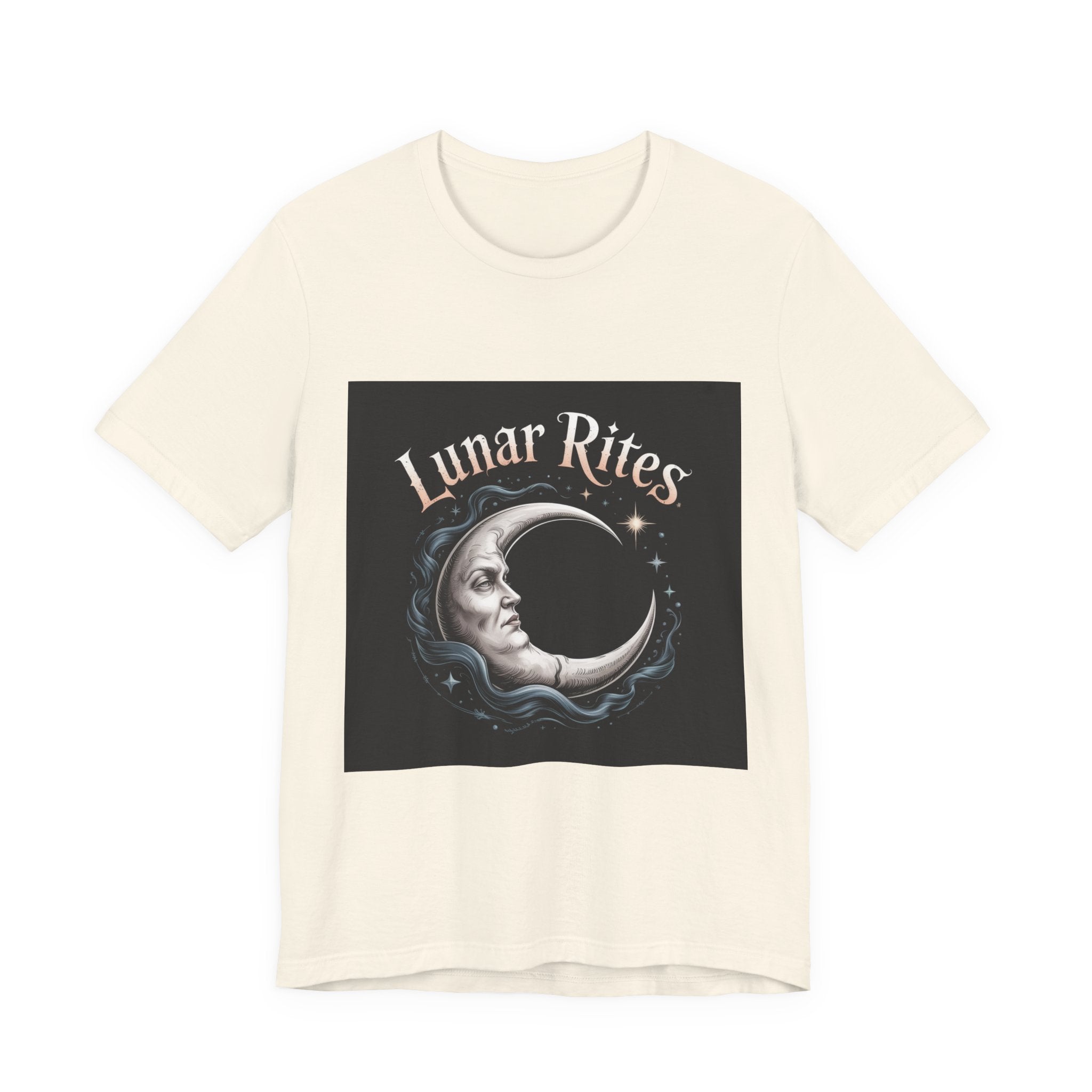 Lunar Rites Tee | witchy Christmas, winter solstice art