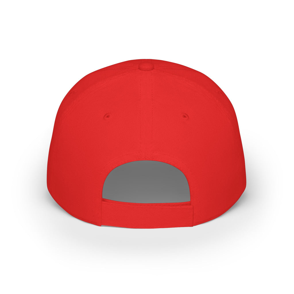 CEO Baseball Cap — Low Profile Red Hat with Bold 'CEO'