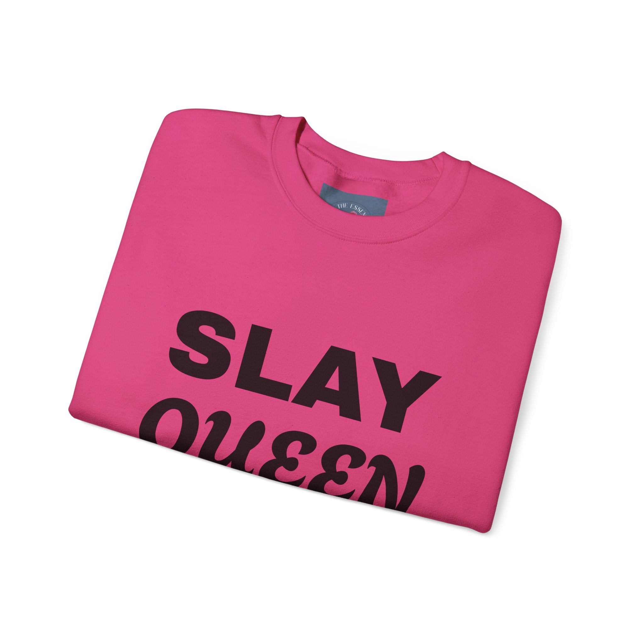 Slay Queen ICE CREAM CONE Crewneck Sweatshirt — 'Gen Z' Back Shine