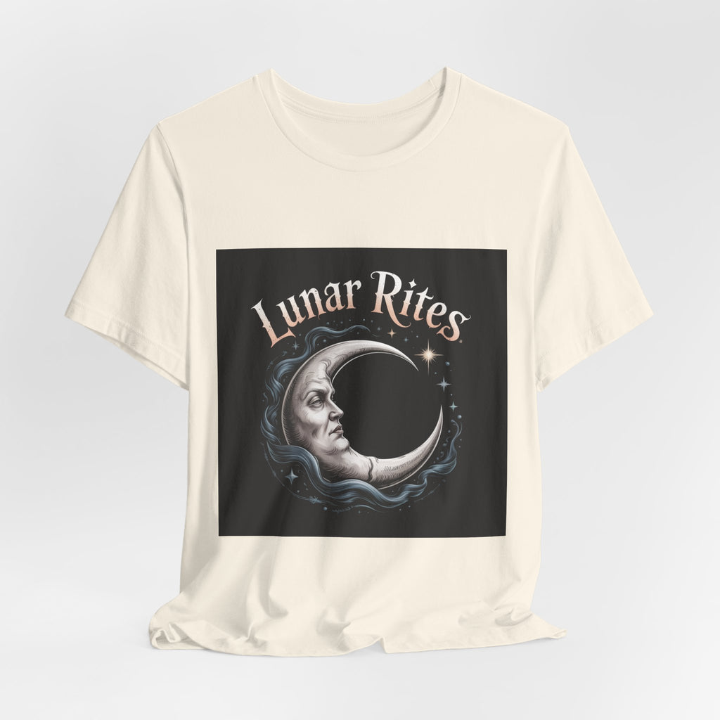 Lunar Rites Tee | witchy Christmas, winter solstice art