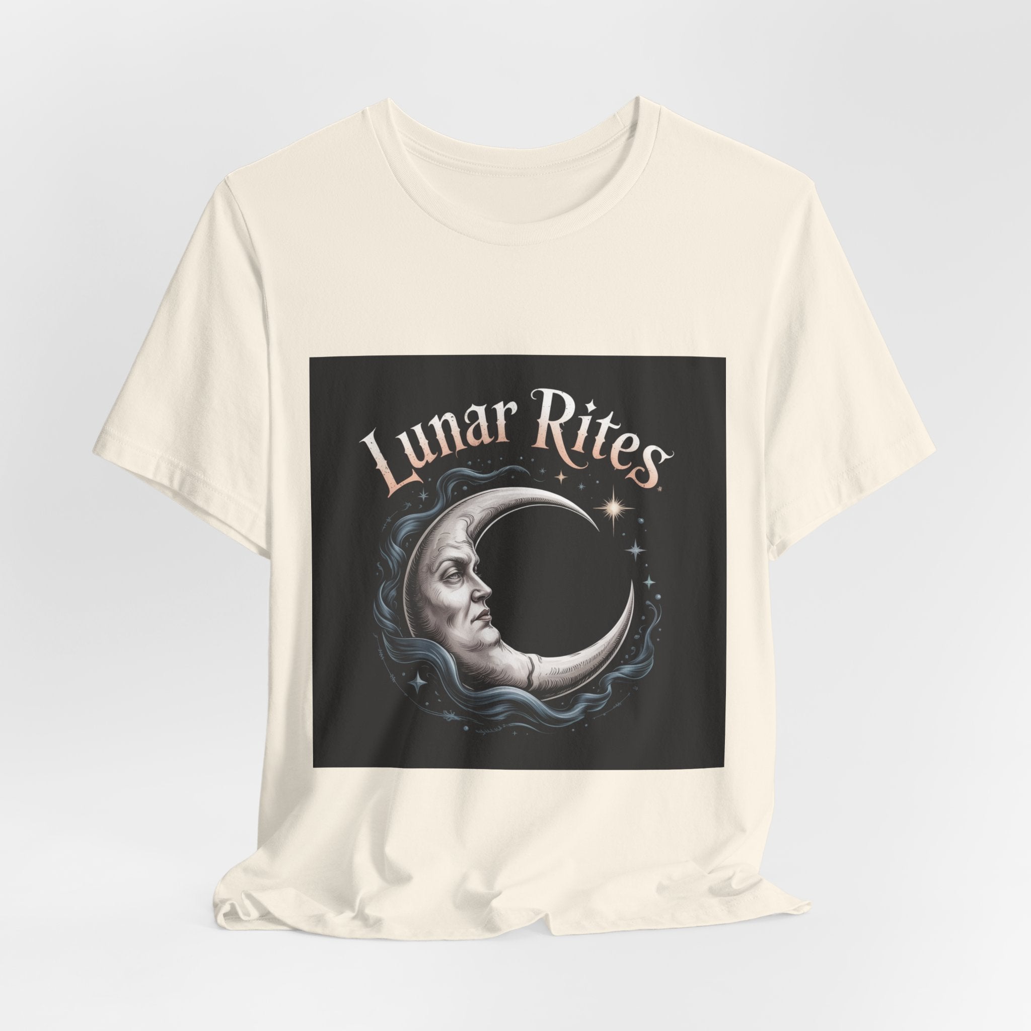 Lunar Rites Tee | witchy Christmas, winter solstice art