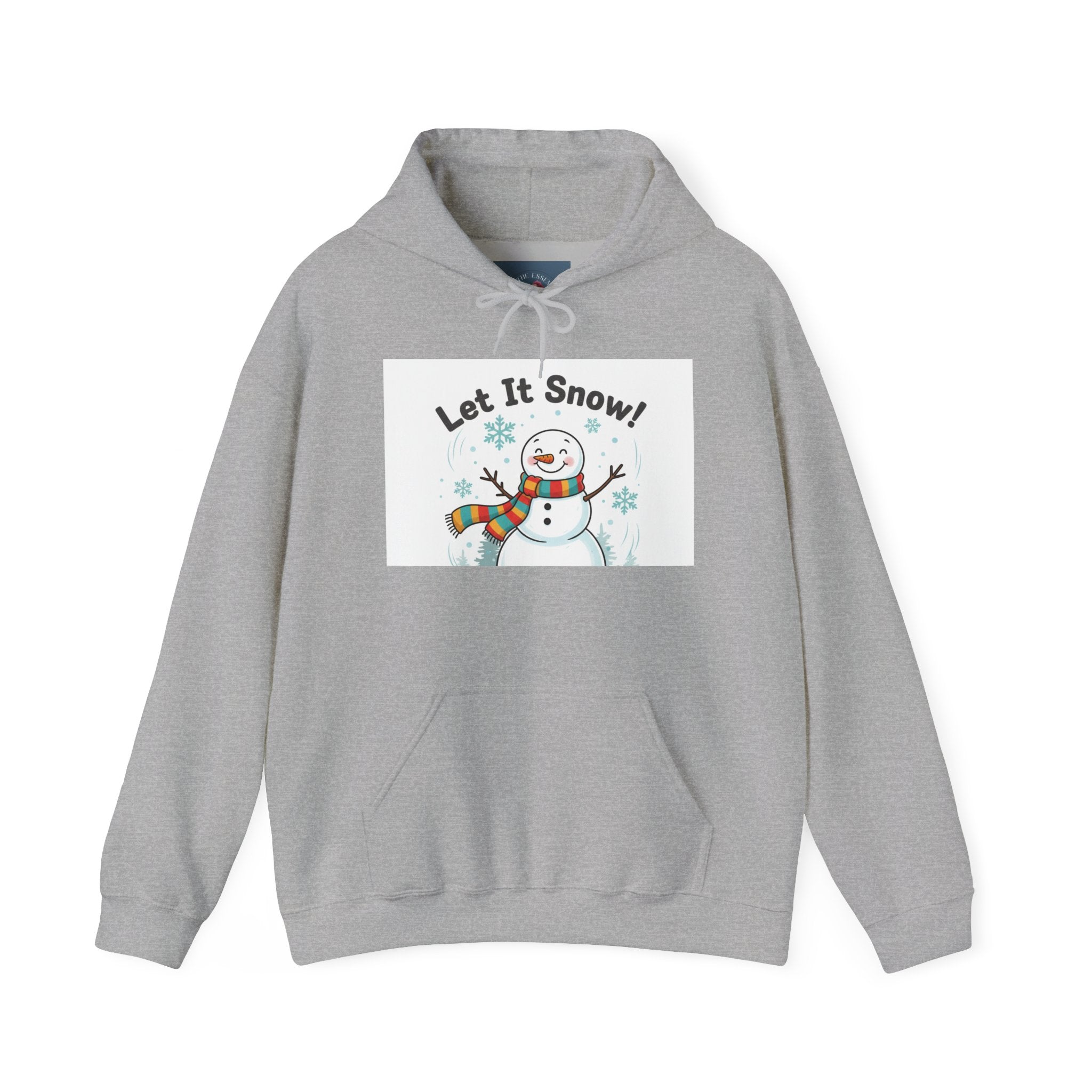 Let It Snow Snowman Hoodie | snow day, cozy winter shirt