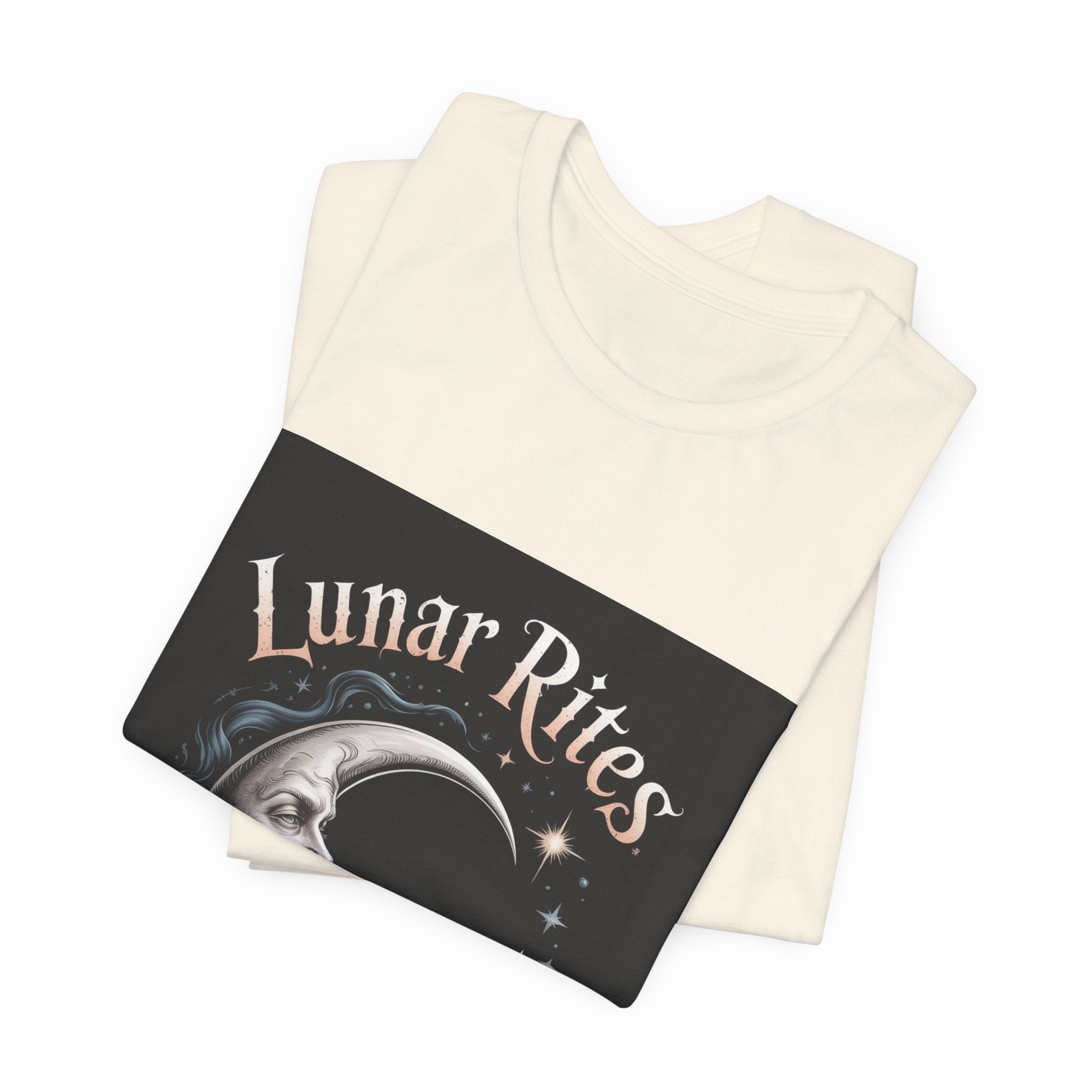 Lunar Rites Tee | witchy Christmas, winter solstice art
