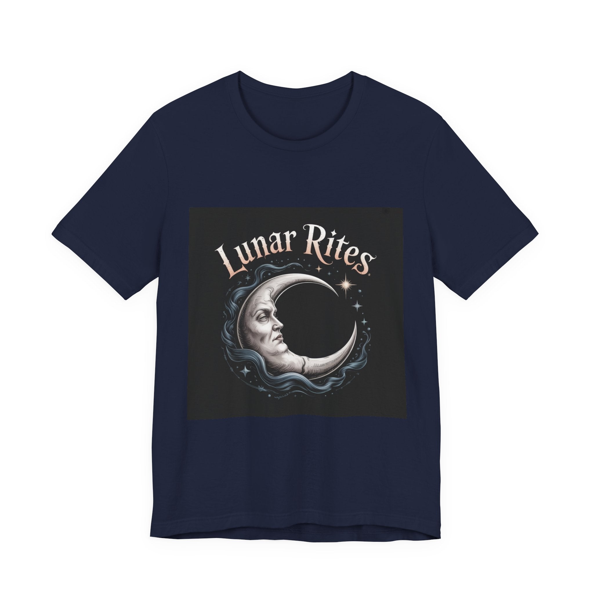 Lunar Rites Tee | witchy Christmas, winter solstice art