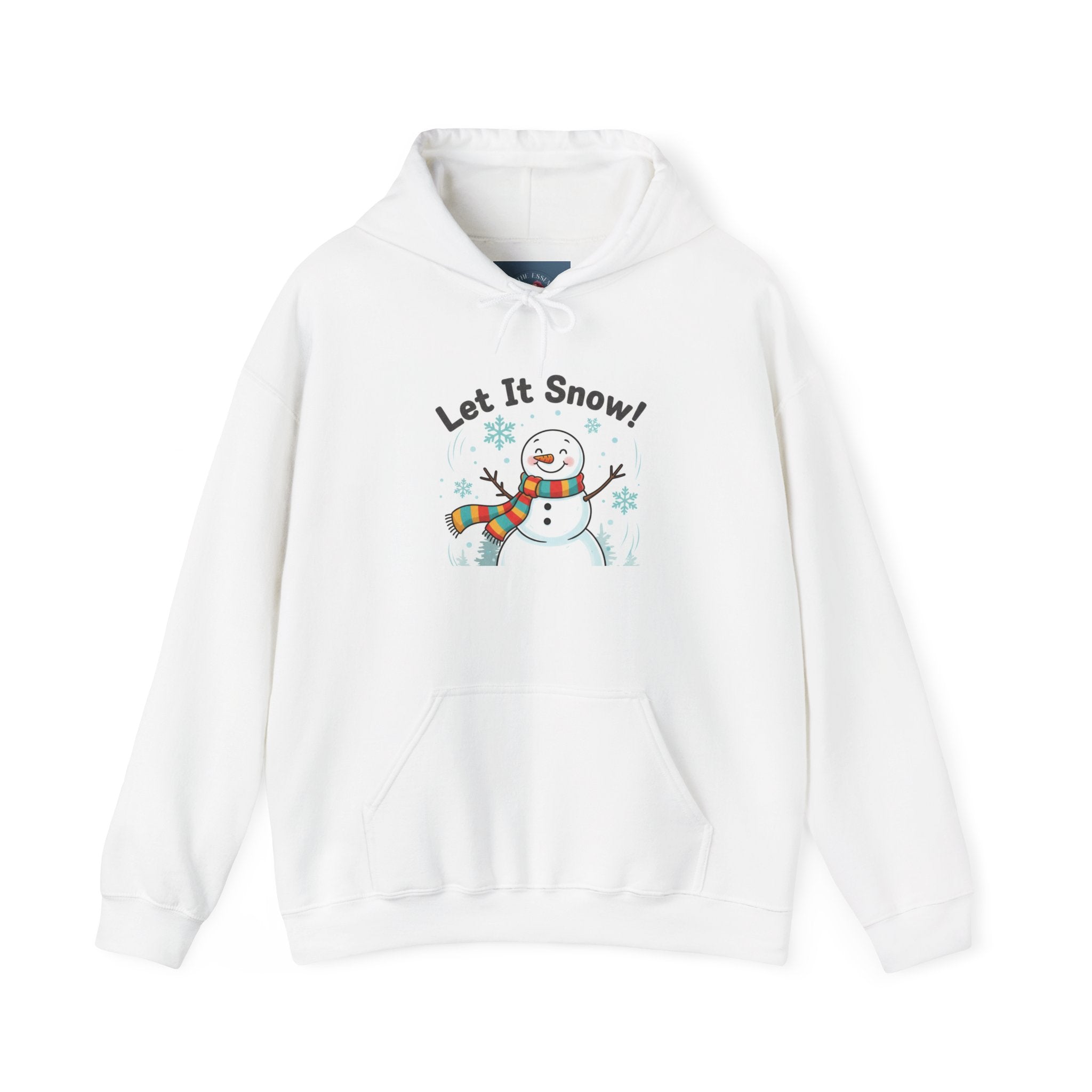 Let It Snow Snowman Hoodie | snow day, cozy winter shirt