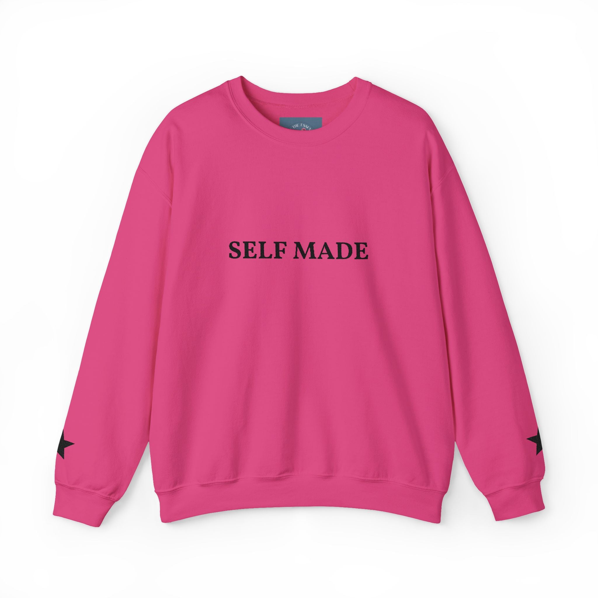 Self Made Crewneck Sweatshirt — Minimal Motivational Pullover