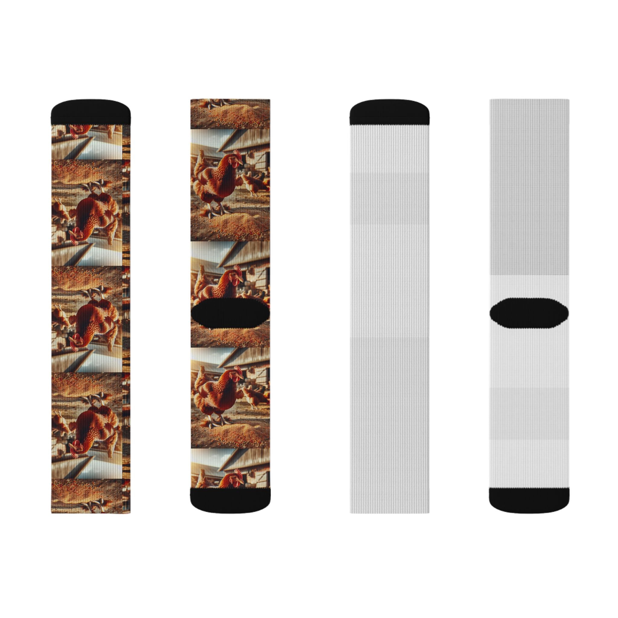 Chicken Socks - Fun Gift for All Occasions, Creative Accessories, Unique Socks, Personalized Footwear, Stylish Daily Wear