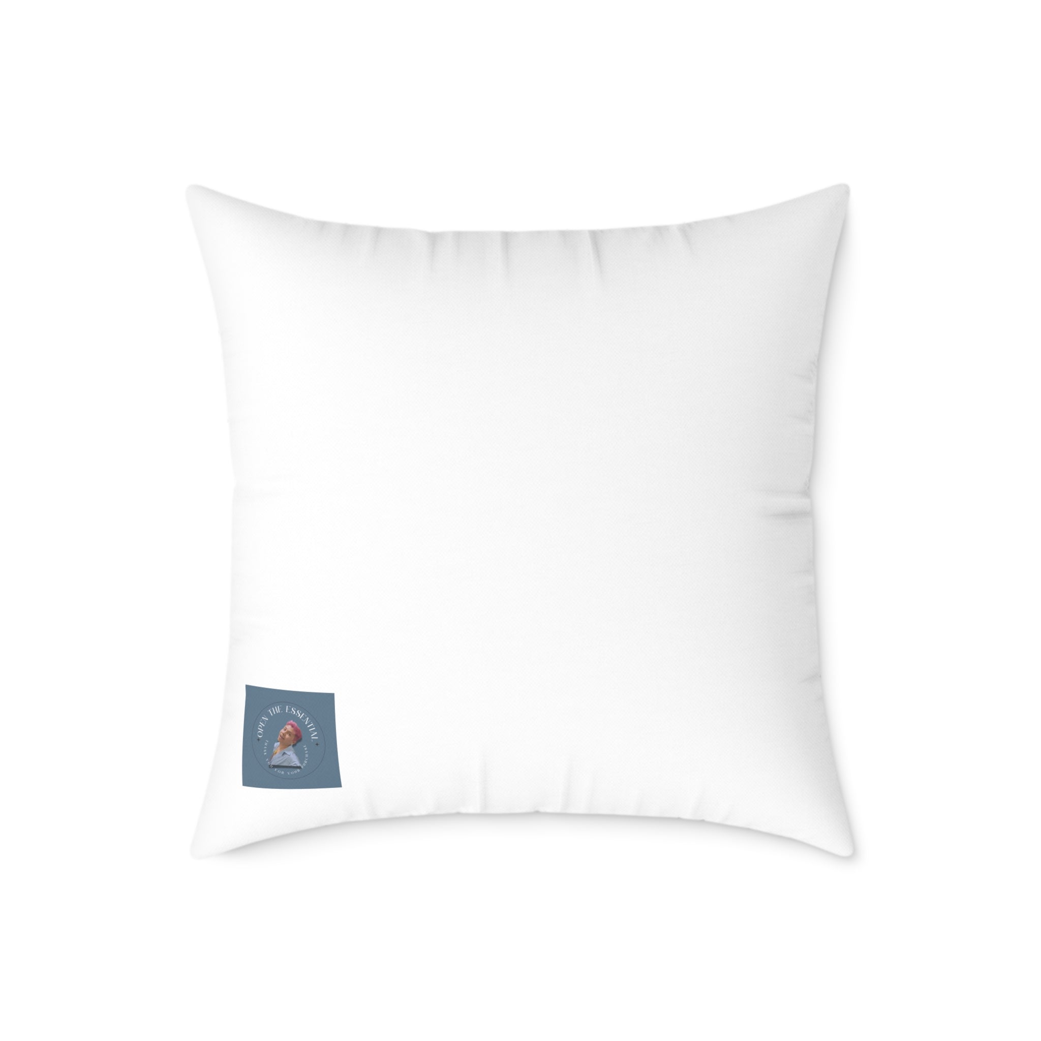 Santa Cookie and Cocoa Square Poly Canvas Pillow | Christmas Decor