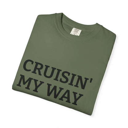 Cruisin' My Way into 60 T-Shirt — 60th Birthday Graphic Tee