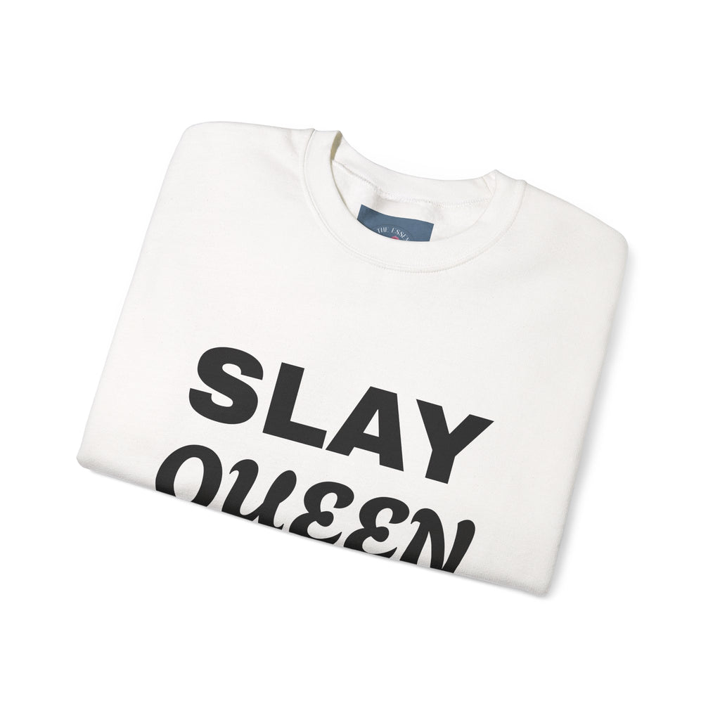 Slay Queen ICE CREAM CONE Crewneck Sweatshirt — 'Gen Z' Back Shine