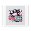 Future Vibes Canvas | Y2K Cyber Holo, Retro Tech Print